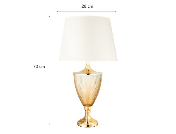 Albanne лампа, злато - Madame Coco