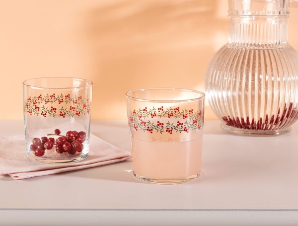 Pierretta-Cherry Bloom комплект от 4 чаши за напитки - Madame Coco