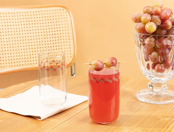Musette-Cherry Bloom комплект чаши за напитки от 4 части - Madame Coco