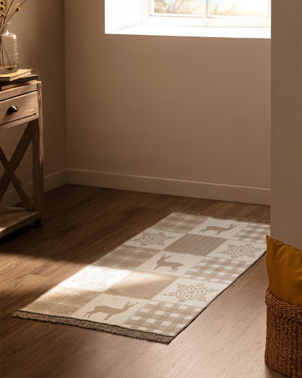Тъкан килим с ресни Grasse, 120x180 cm - Madame Coco